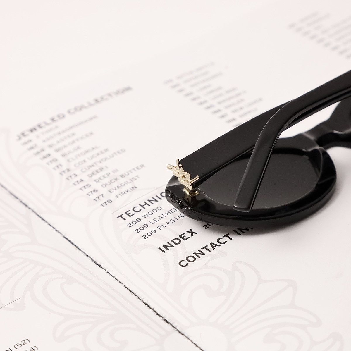 Yves Saint Laurent SAINT LAURENT SL M136 001 SUNGLASSES Size ONE SIZE - 8 Thumbnail