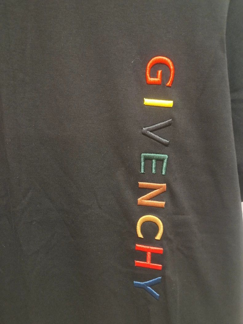 Givenchy Givenchy Summer New Letter Logo Embroidered T-Shirt Size US XL / EU 56 / 4 - 3 Thumbnail