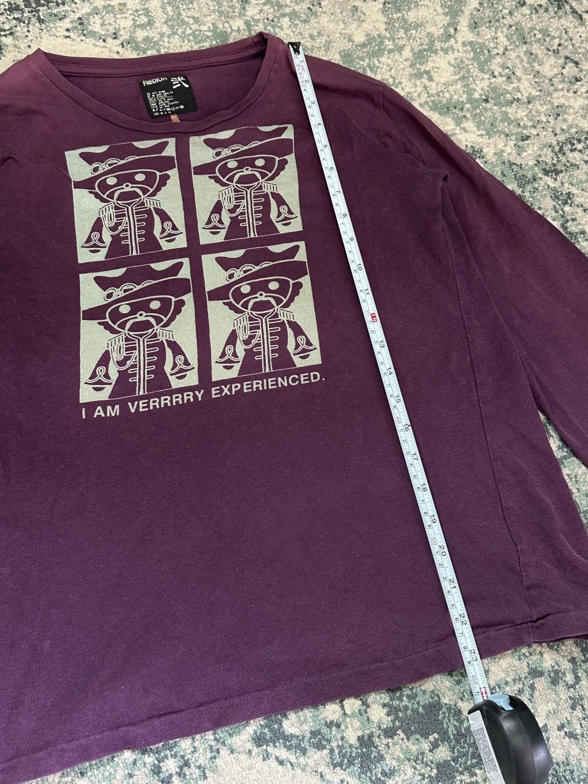 PPFM PPFM Japan Purple Photo Tees L/S Shirt Size US M / EU 48-50 / 2 - 6 Thumbnail