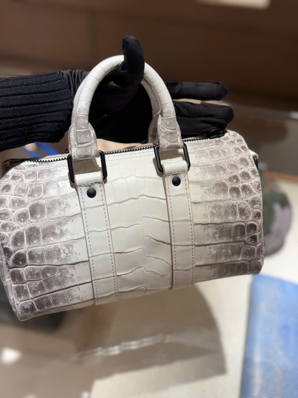 Louis Vuitton Louis Vuitton Keepall Bandoulière 25 crocodile Size ONE SIZE - 2 Thumbnail