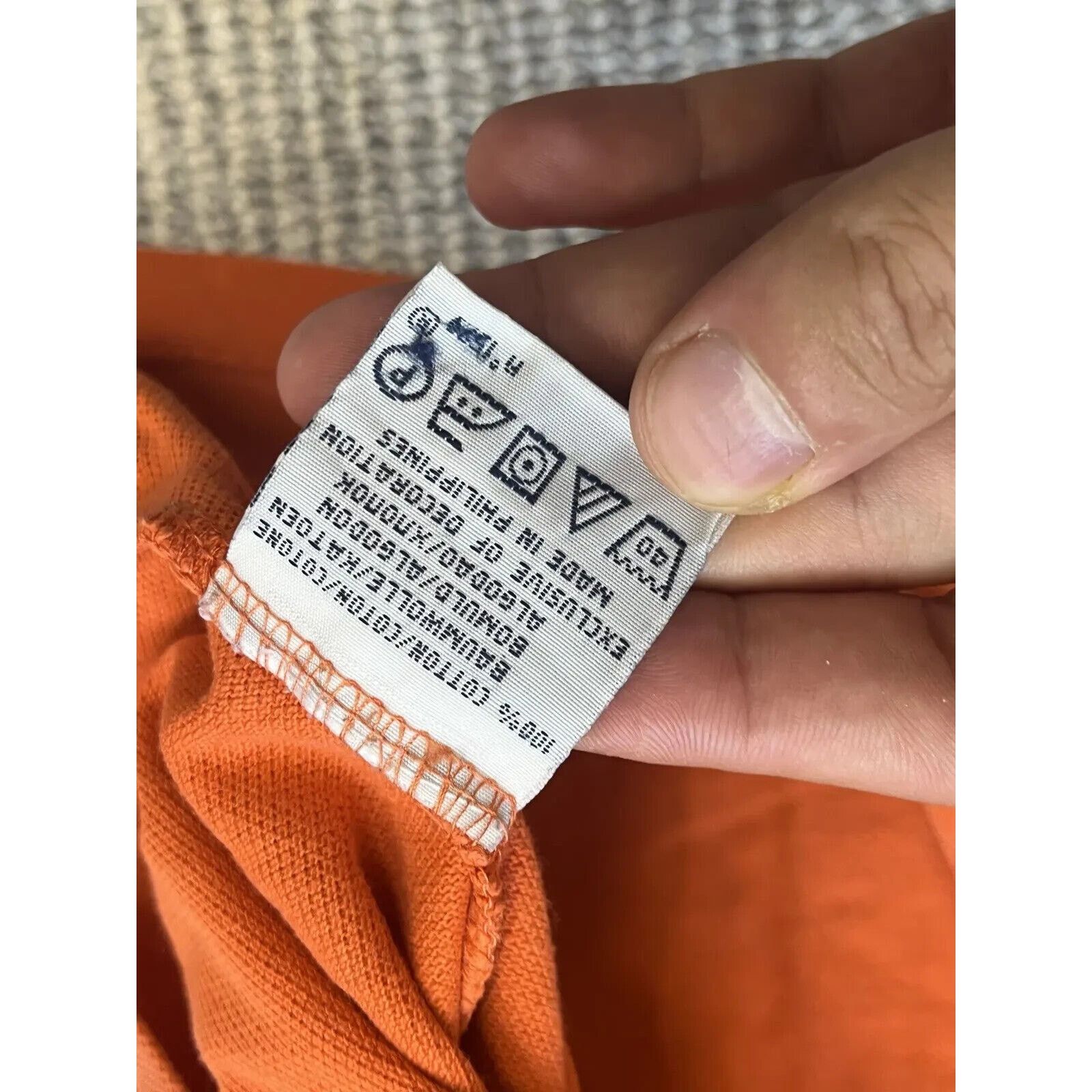 Polo Ralph Lauren POLO RALPH LAUREN VINTAGE POLO T SHIRT MEDIUM ORANGE Size US M / EU 48-50 / 2 - 4 Thumbnail