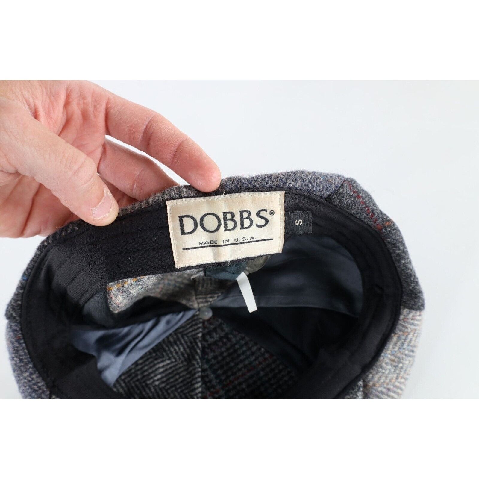 Vintage Vintage 90s Streetwear Patchwork Wool Peaky Blinders Hat Size ONE SIZE - 5 Thumbnail