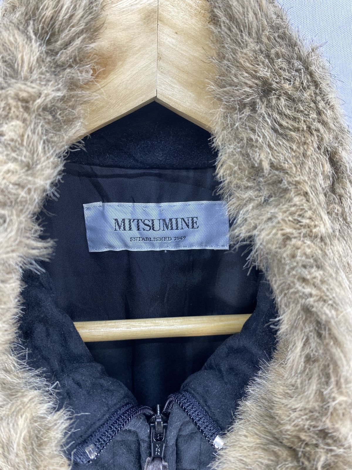 Japanese Brand Mitsumine Fleece Puffer Jacket Size US XS / EU 42 / 0 - 9 Thumbnail
