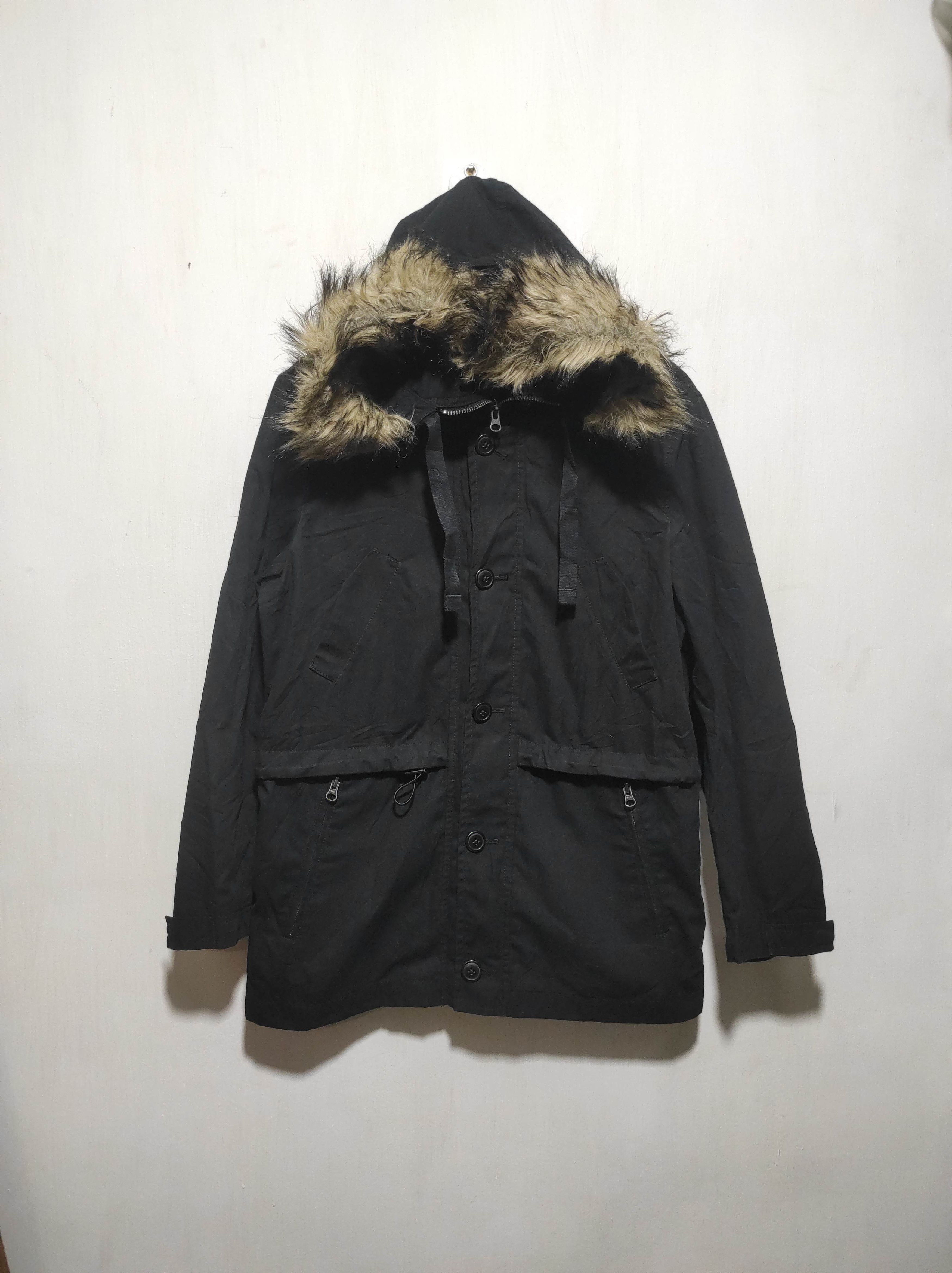 Gap Gap Faux Fur Hooded Parka Jacket Size US M / EU 48-50 / 2 - 2 Thumbnail