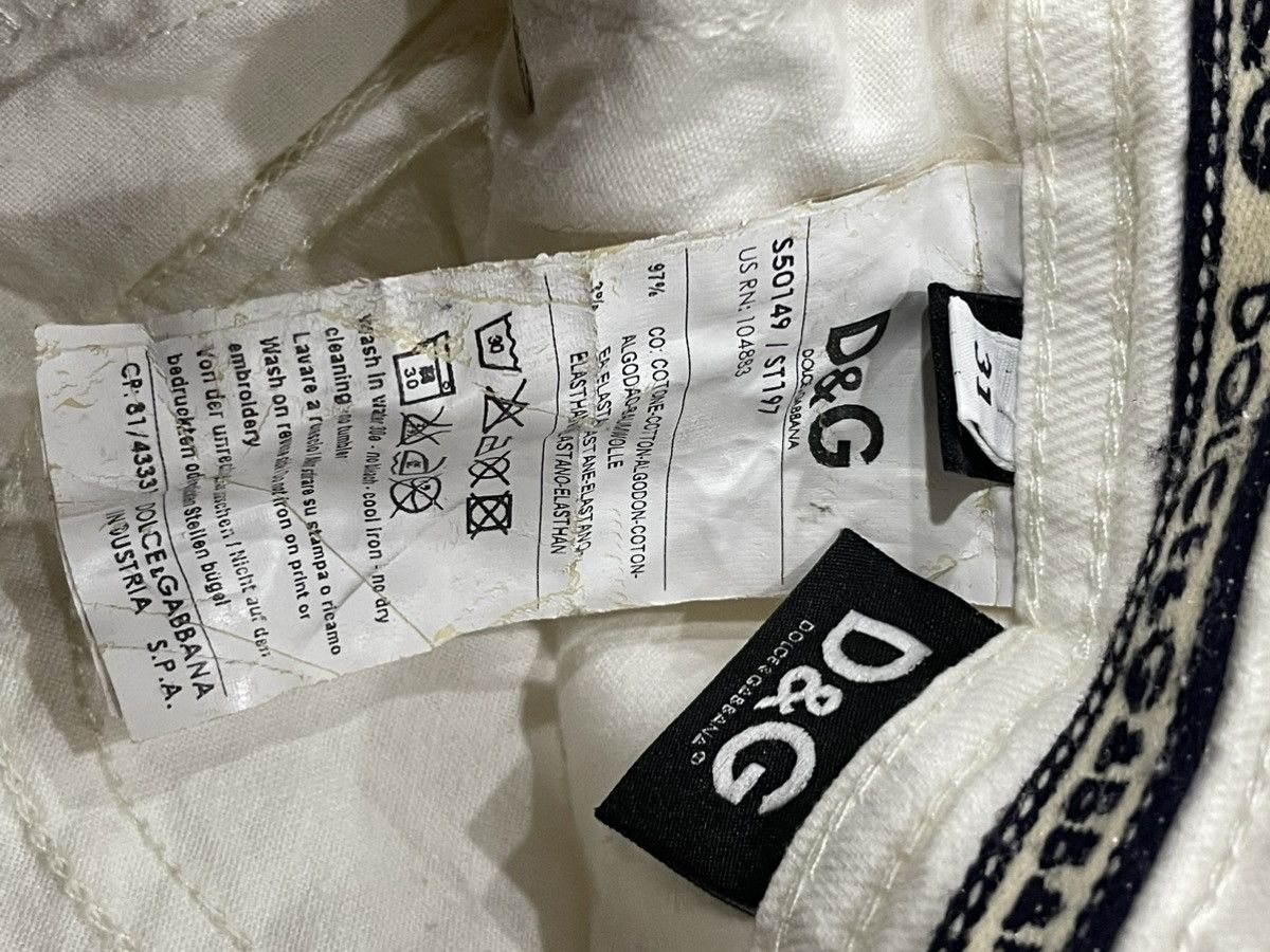 Dolce & Gabbana Dolce & Gabbana White Pants Size 34" / US 12 / IT 48 - 5 Thumbnail