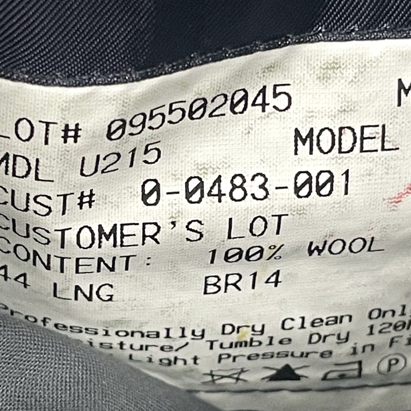 Vintage Hickey Freeman Grey Wool 2 Button Vented Blazer Sport Coat USA Made Size 44L Size 44R - 4 Thumbnail
