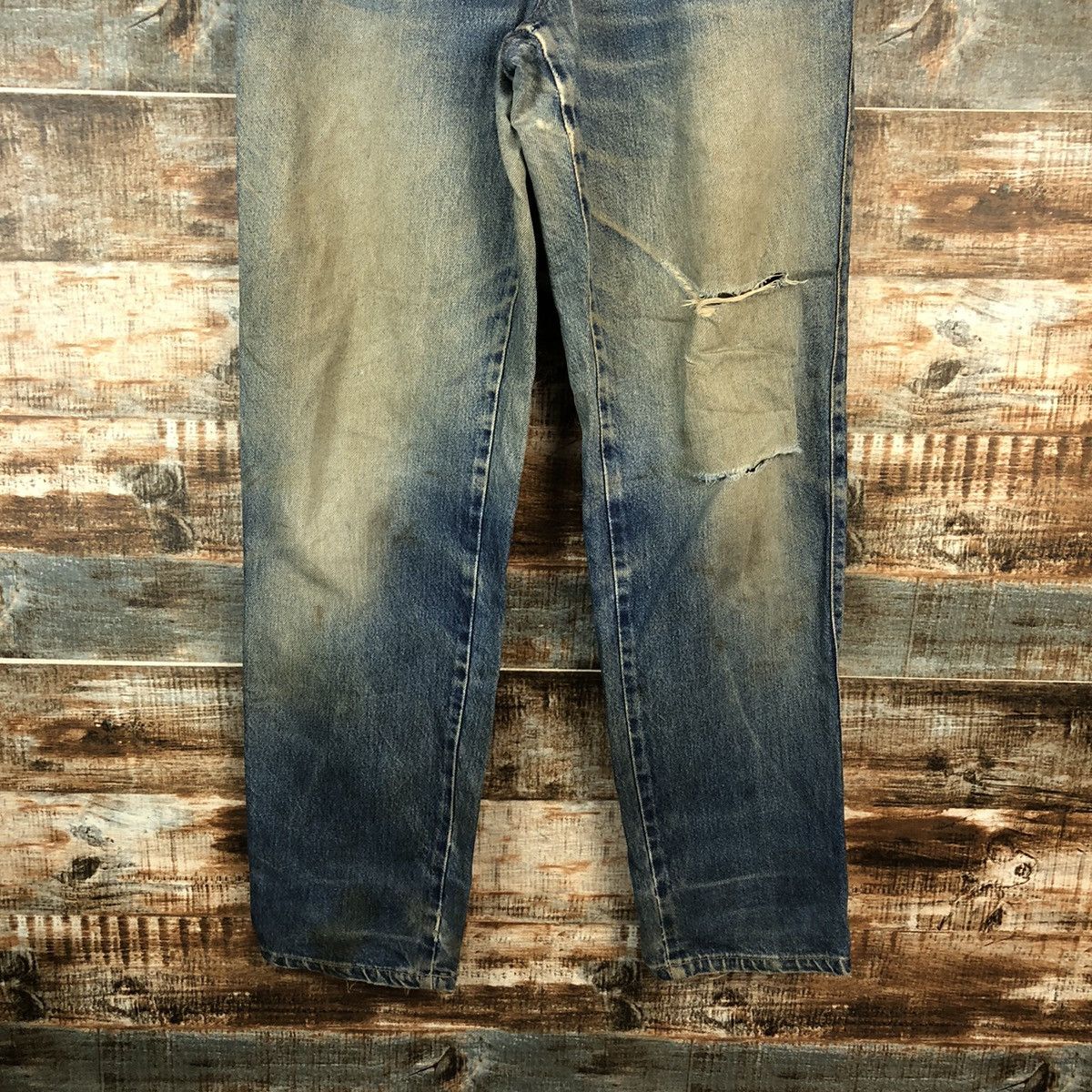 Vintage DL Bobson Pro Blue vintage Denim Pants #C176 Size US 29 - 6 Thumbnail