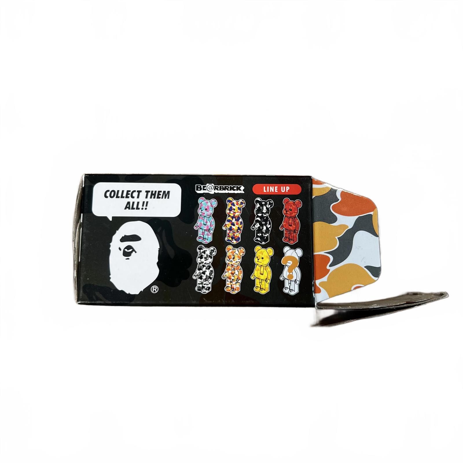 Bape Bearbrick x BAPE 28th Anniversary Camo #3 100% Black Grey Size ONE SIZE - 5 Thumbnail