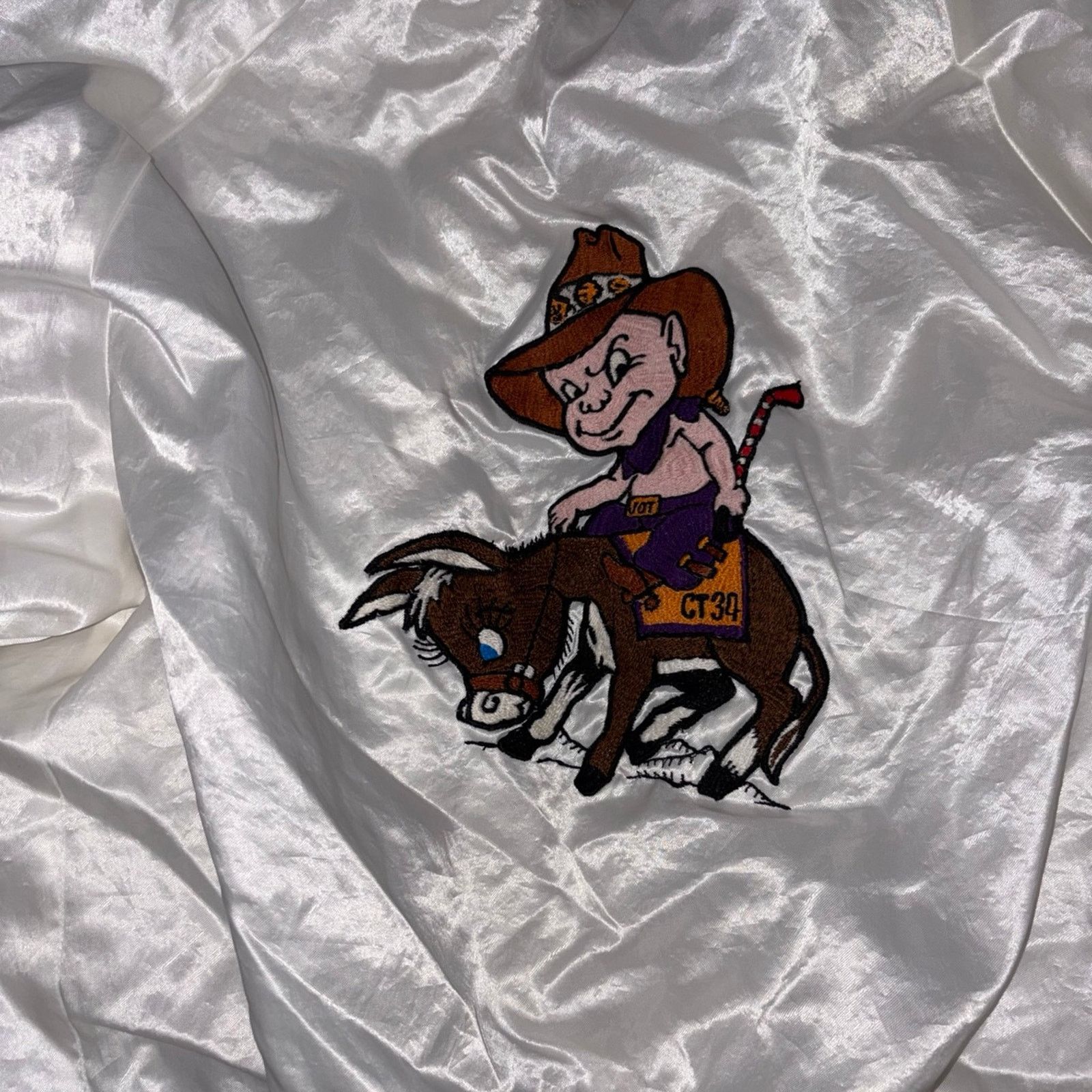 Other Vintage West Ark Jacket size large white cowboy embroidered Size US L / EU 52-54 / 3 - 5 Thumbnail