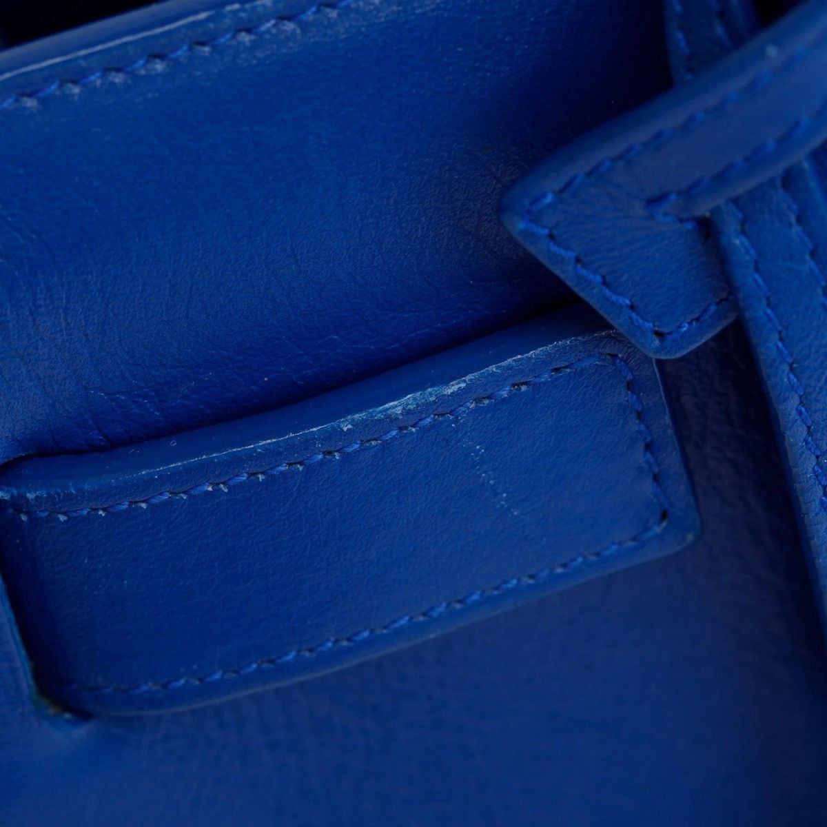 Saint Laurent Paris SAINT LAURENT Blue Leather Bag Size ONE SIZE - 7 Thumbnail