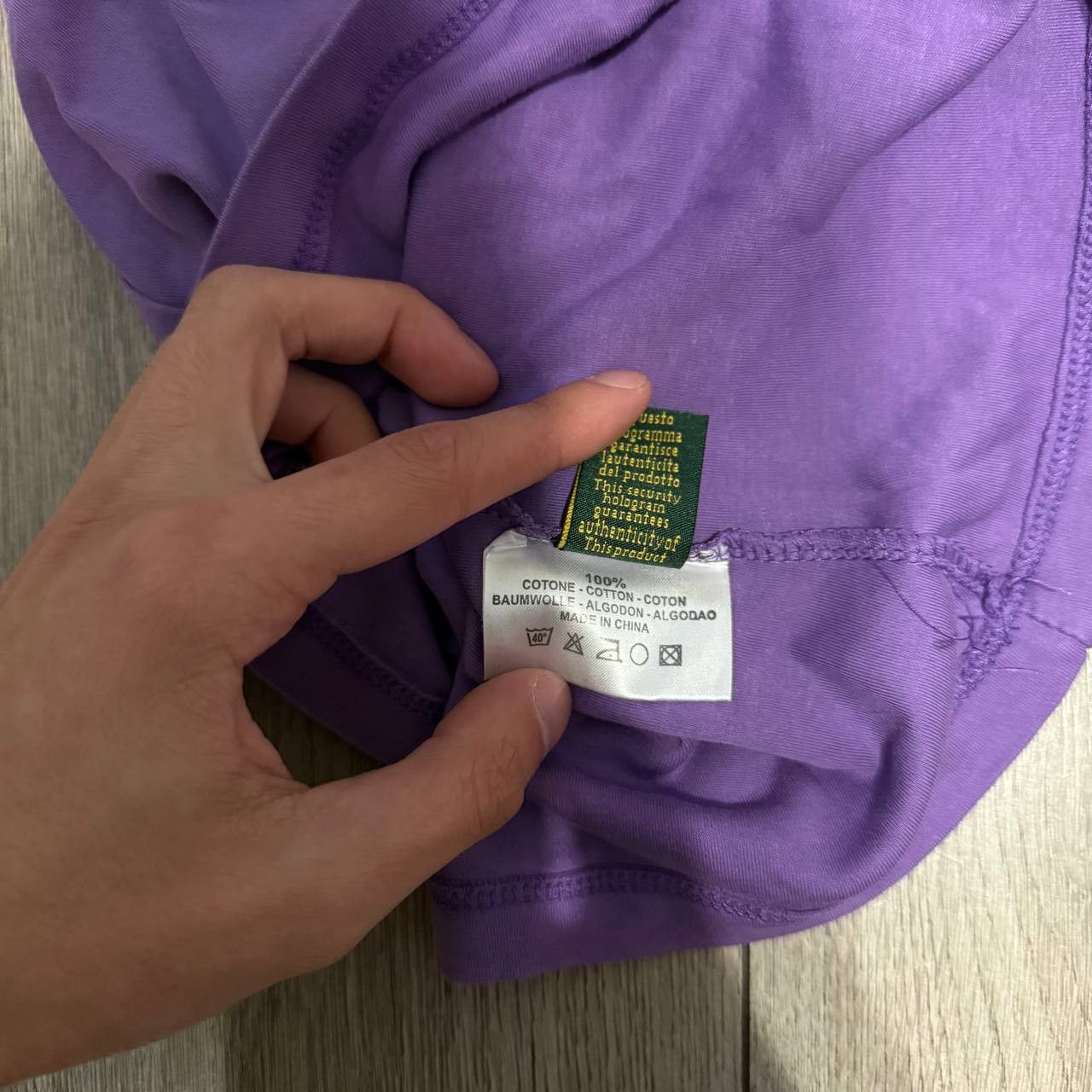 La Martina la martina womens polo t-shirt Size S Purple Size S / US 4 / IT 40 - 7 Thumbnail