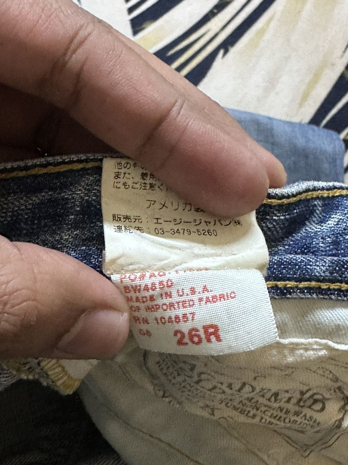 Vintage Adriano Goldschmied Ripped Grunge Distressed Denim