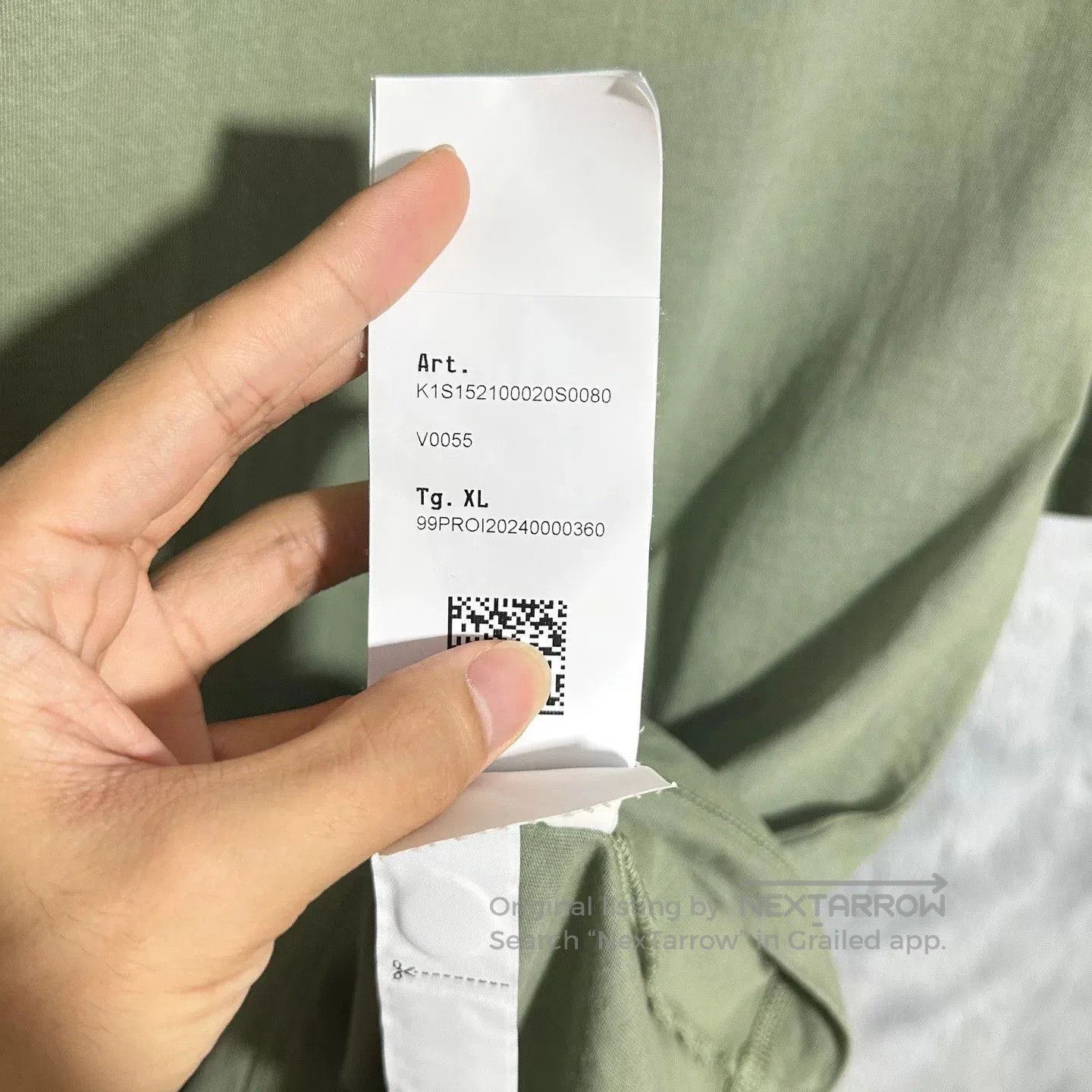 Stone Island stone island reflective logo short sleeve t-shirt. Size US XL / EU 56 / 4 - 6 Thumbnail