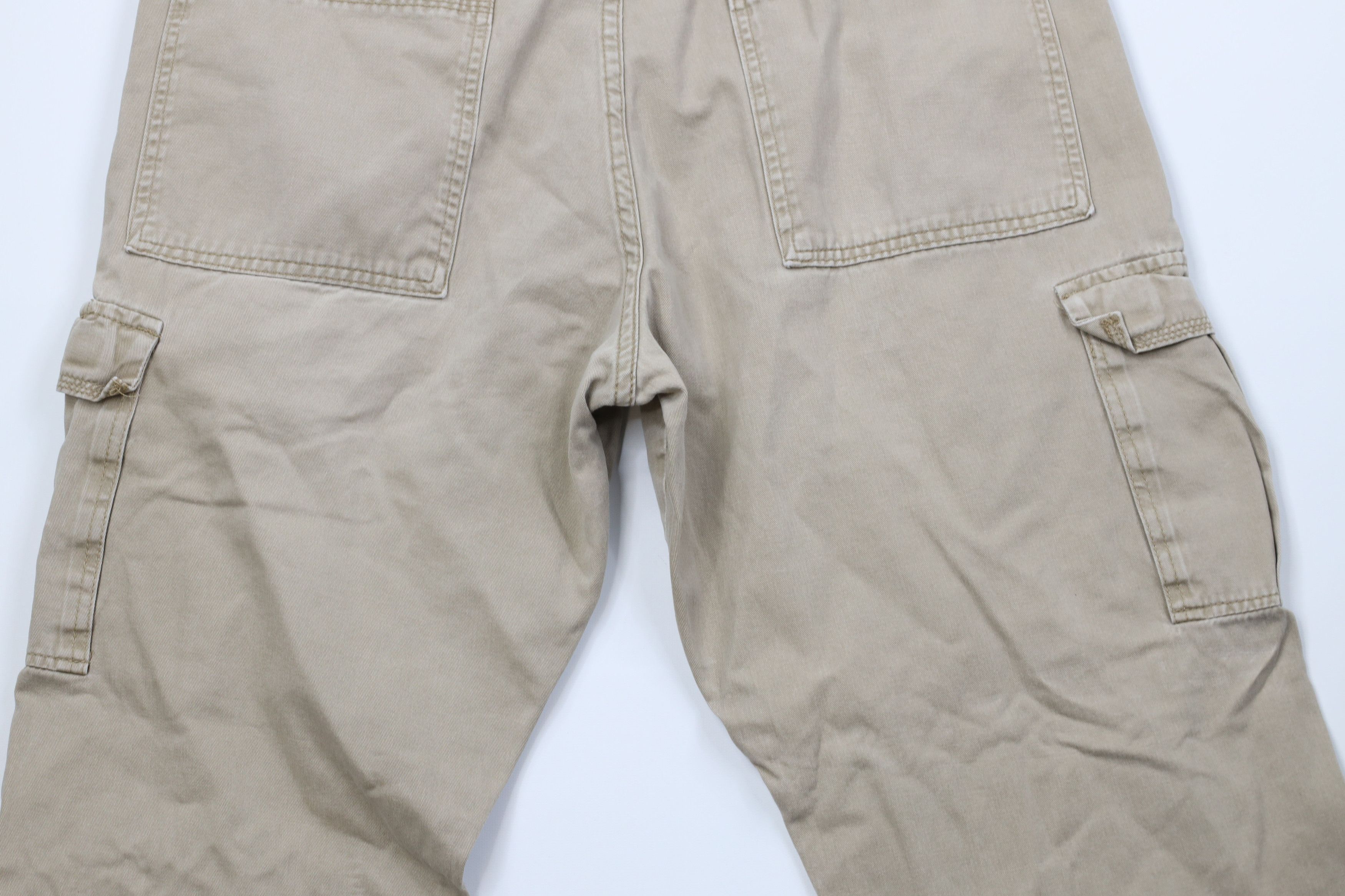 Wrangler Vintage Y2K Wrangler Baggy Wide Leg Cargo Pants Beige Size US 38 / EU 54 - 12 Thumbnail
