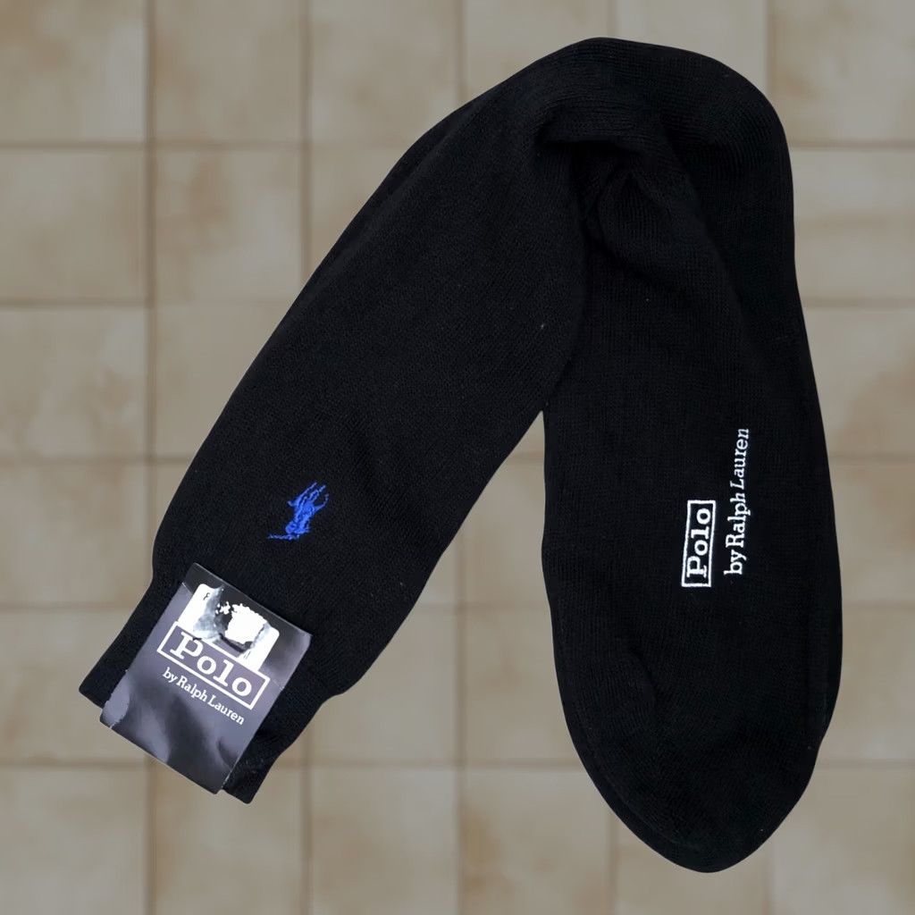 Polo Ralph Lauren Polo Ralph Lauren Crew Socks Men's 10-13 Black Size US M / EU 48-50 / 2 - 1 Thumbnail