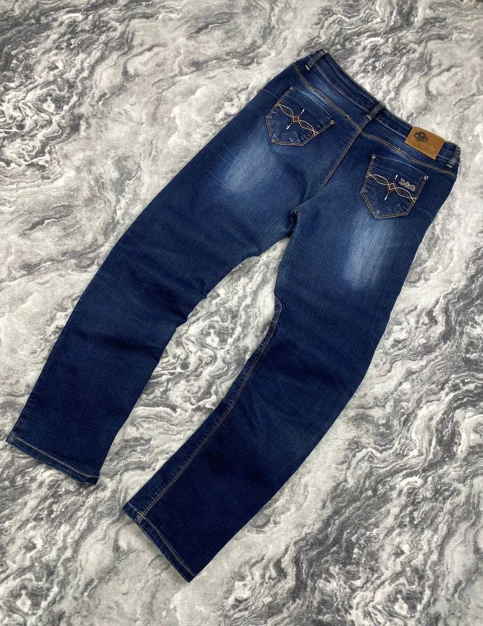Dolce & Gabbana Vintage Dolce Gabbana Mini Logo Denim Jeans Baggy 90s Size US 33 - 1 Thumbnail
