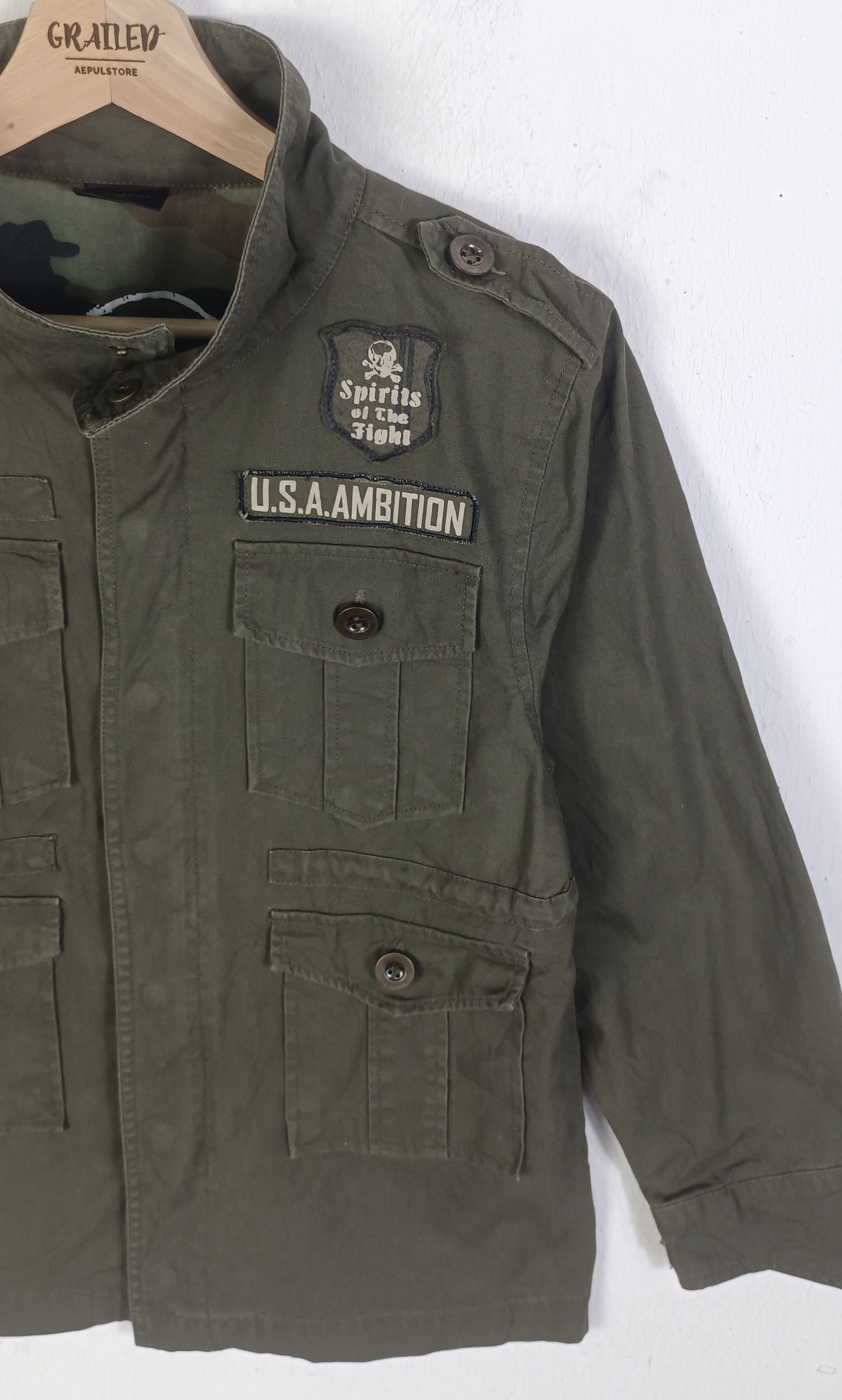 Seditionaries V Street Skool Army Military Utility Jacket Size S / US 4 / IT 40 - 9 Thumbnail