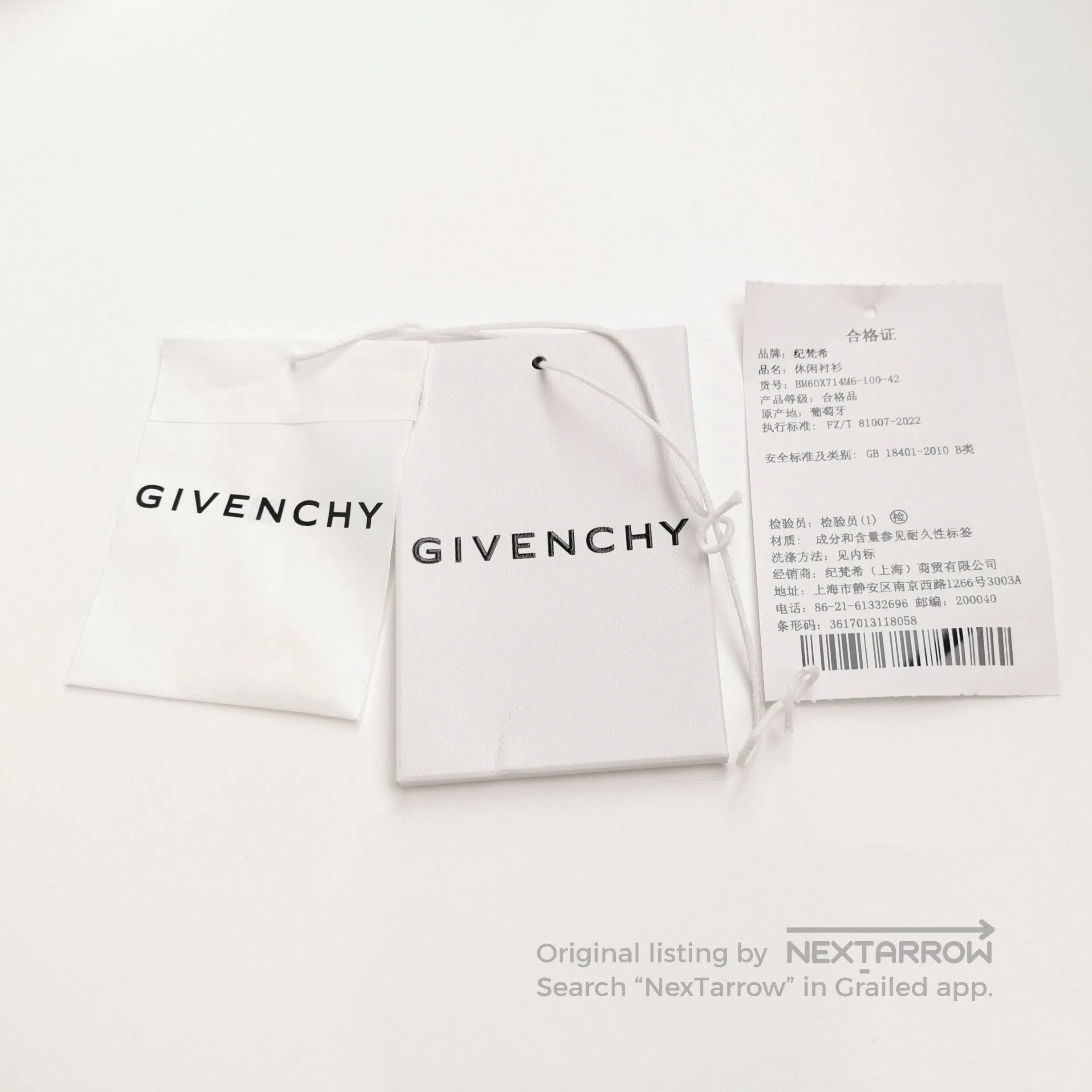 Givenchy Givenchy XS White Cotton Button-Up Shirt. Size US XS / EU 42 / 0 - 1 Thumbnail
