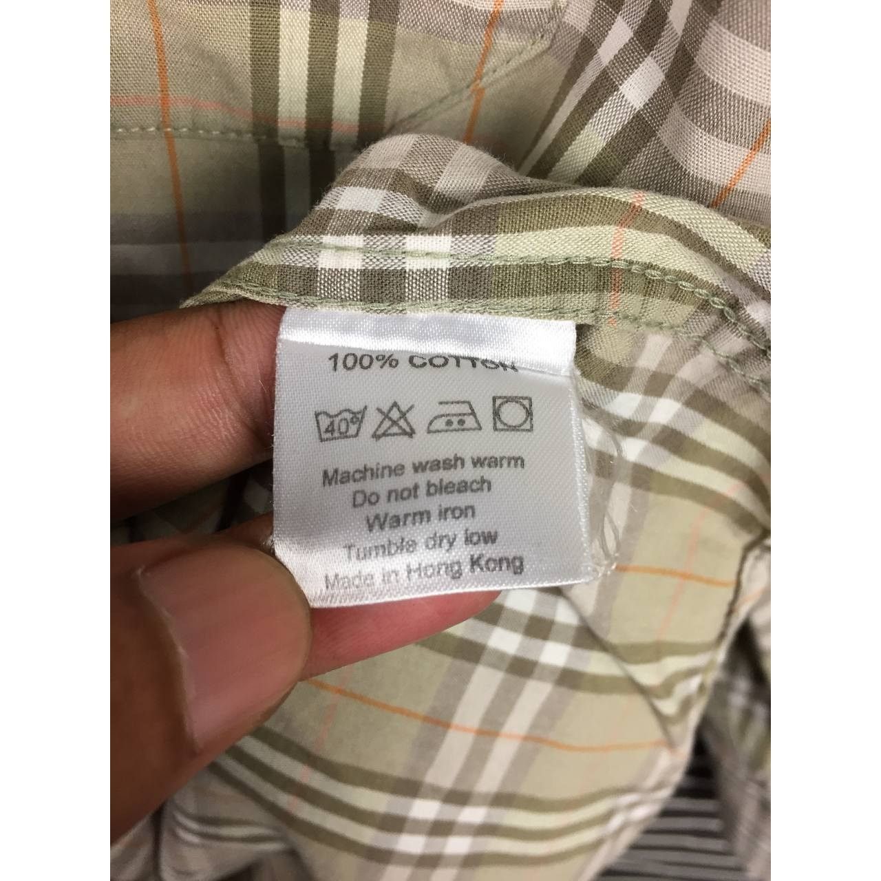 Burberry Burberry London Plaid Button Down Long Sleeve Shirt Size US S / EU 44-46 / 1 - 10 Thumbnail