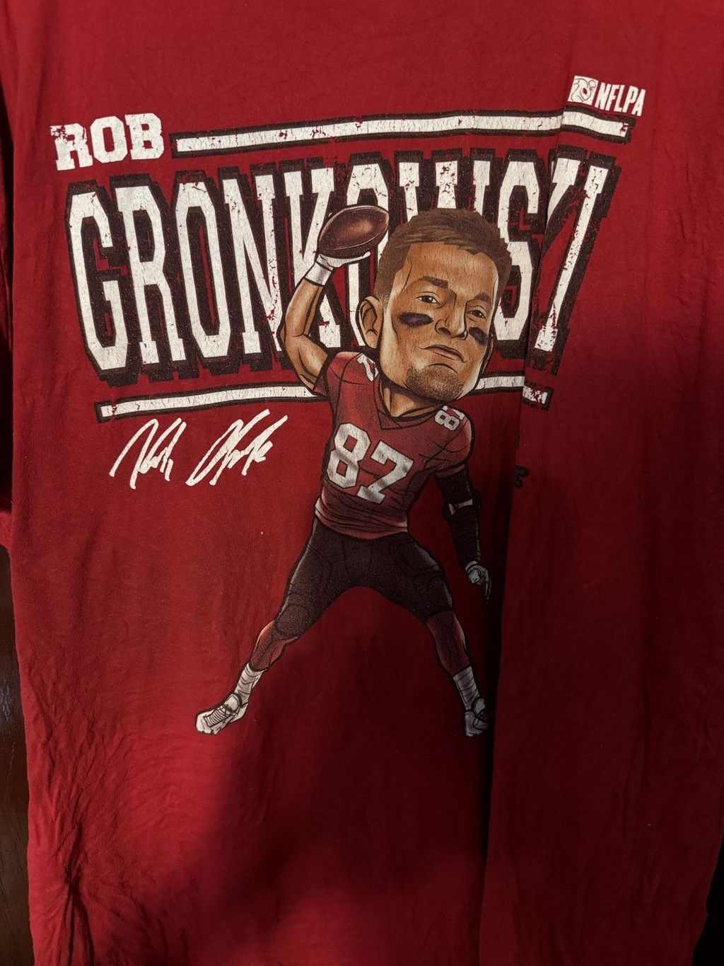 Nike Tampa Bay Buccaneers Rob Gronkowski #87 Player T-Shirt Men X Size US XL / EU 56 / 4 - 3 Thumbnail