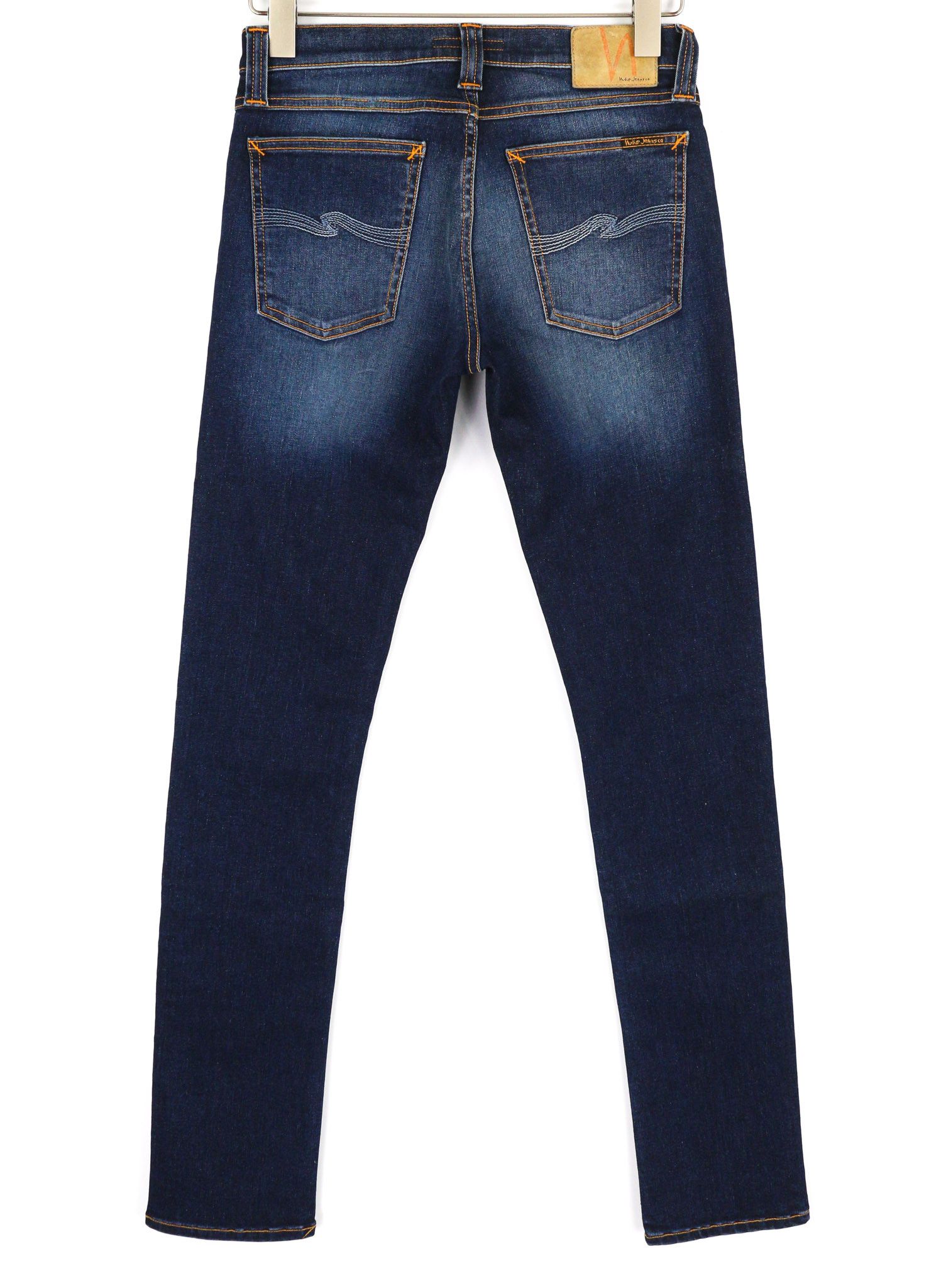 Nudie Jeans TUBE KELLY W28/L34 Recycle Worn Indigo Zip Washed 81927 Size US 28 / EU 44 - 2 Thumbnail