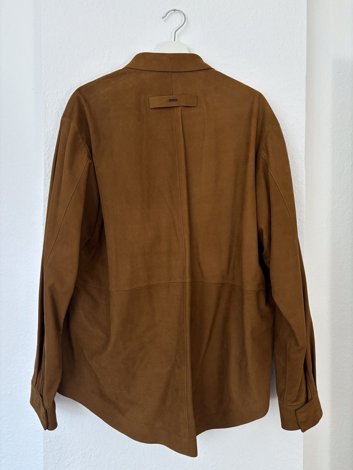 Ermenegildo Zegna × Fear of God Fear of God Zegna Nubuk Overshirt Size US M / EU 48-50 / 2 - 5 Thumbnail