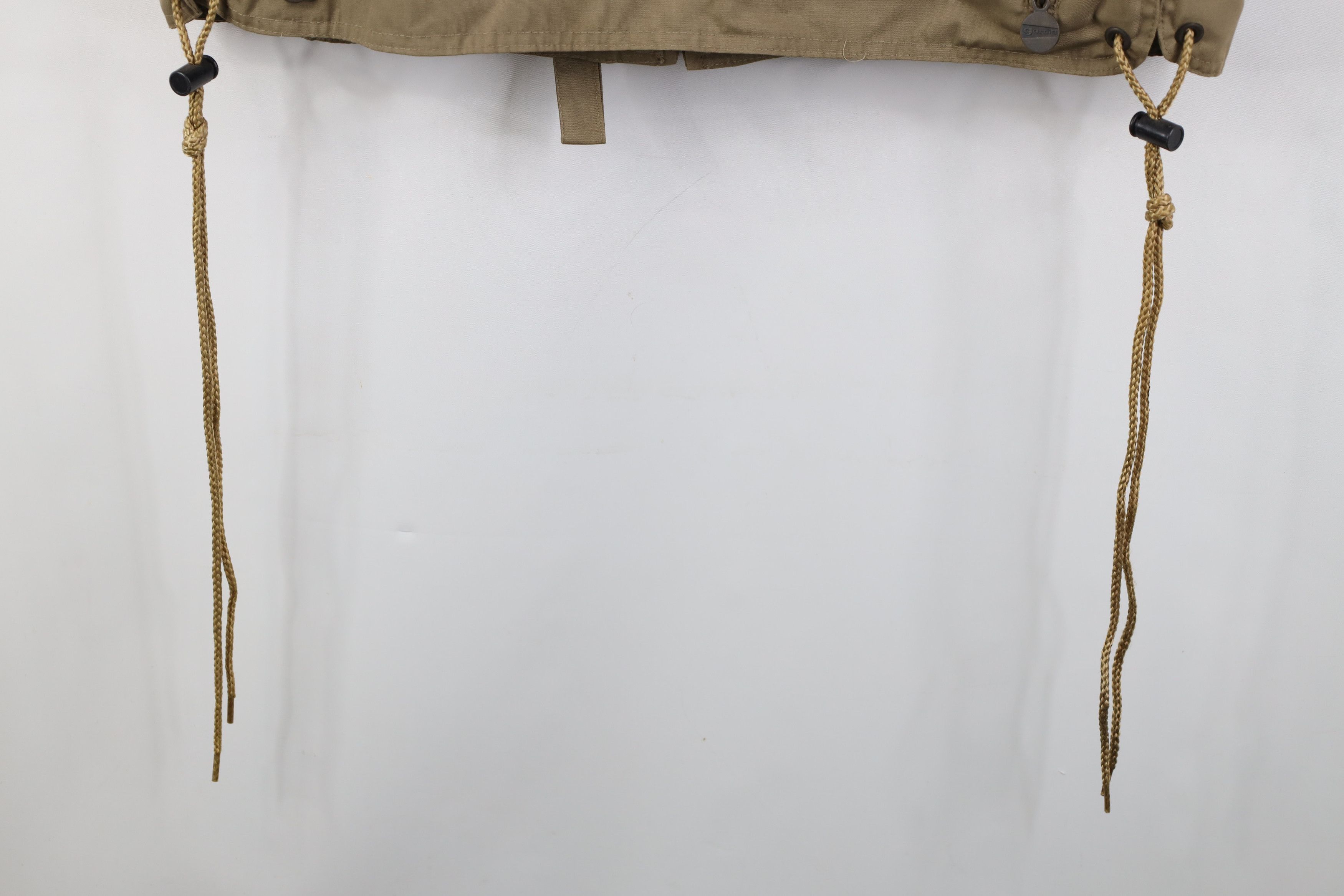 Vintage Vintage 90s Streetwear Tactical Full Zip Vest Jacket Beige Size US L / EU 52-54 / 3 - 19 Thumbnail