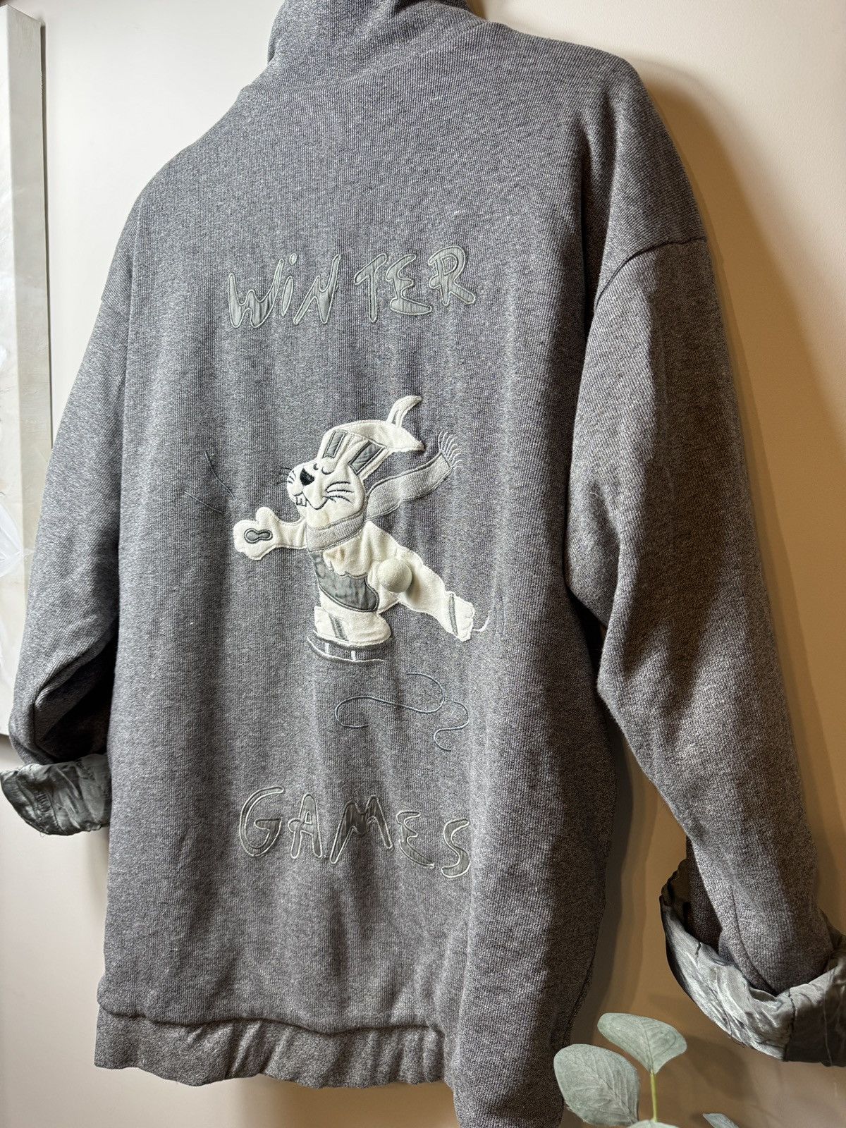 Vintage Vintage sweatshirt jacket bunny 80s unique 90s y2k oversize Size US M / EU 48-50 / 2 - 4 Thumbnail