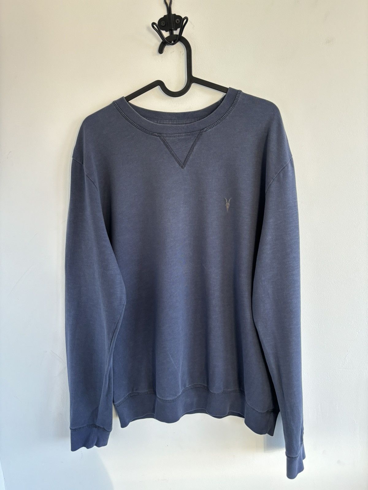 Allsaints Allsaint Dark Navy Logsleeve Size US M / EU 48-50 / 2 - 2 Thumbnail