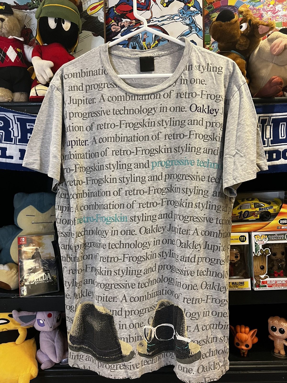 Oakley × Vintage Vintage 90’s Oakley Tee Size US XL / EU 56 / 4 - 1 Thumbnail