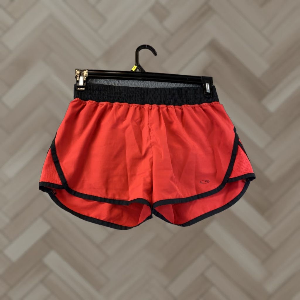 Champion champion Red Pullon Elastic Waist Shorts Size S Small/ 91-45 Size 28" / US 6 / IT 42 - 1 Thumbnail