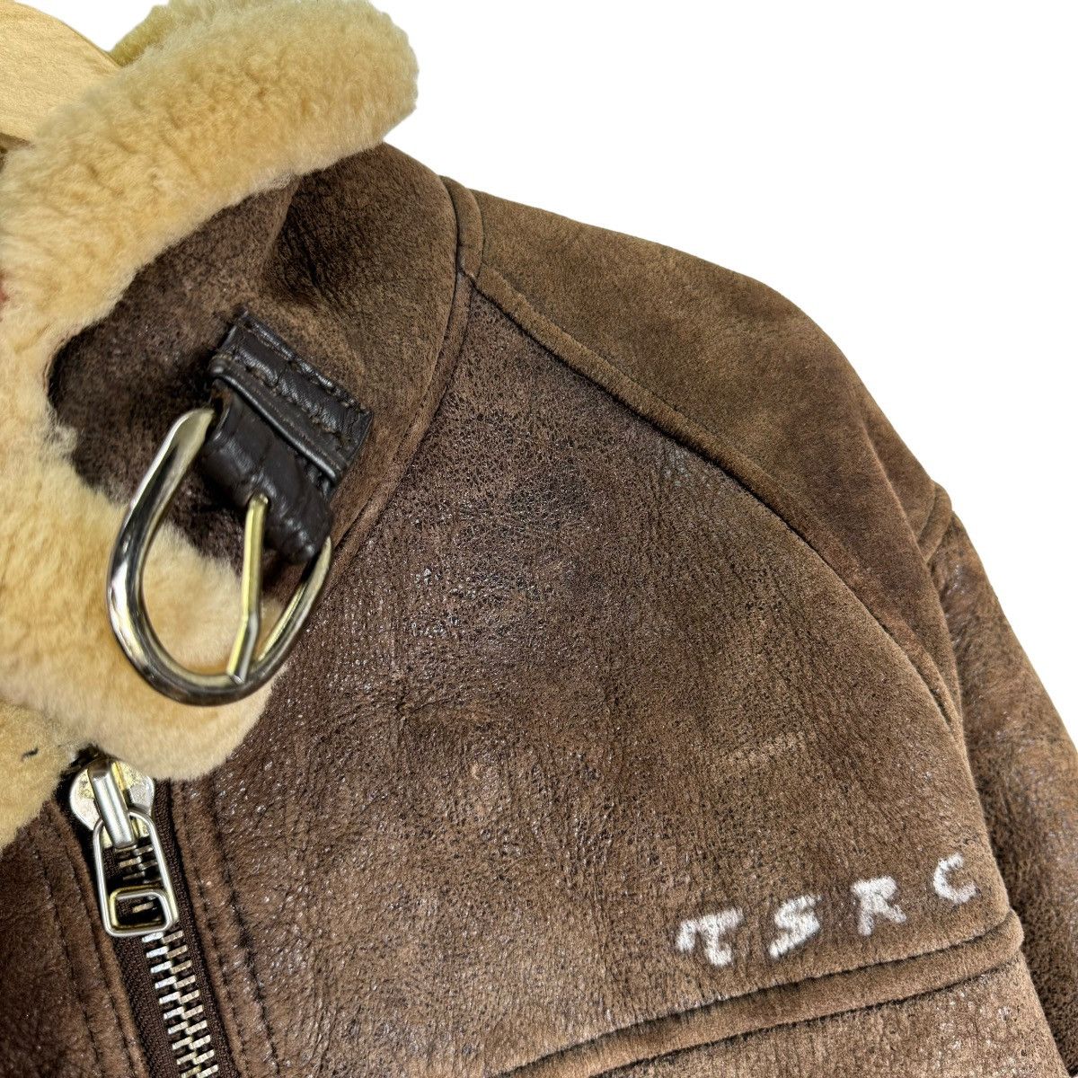 Vintage ⚡️SHEARLING TEXAS B6 SHEEPSKIN LEATHER JACKET Size US M / EU 48-50 / 2 - 4 Thumbnail