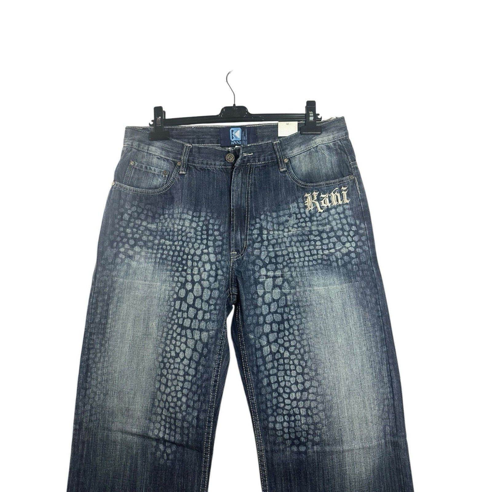 Karl Kani Vintage Karl Kani Jeans 36x34 Denim Hip Hop Baggy Y2K 90’s 2 Size US 36 / EU 52 - 2 Thumbnail