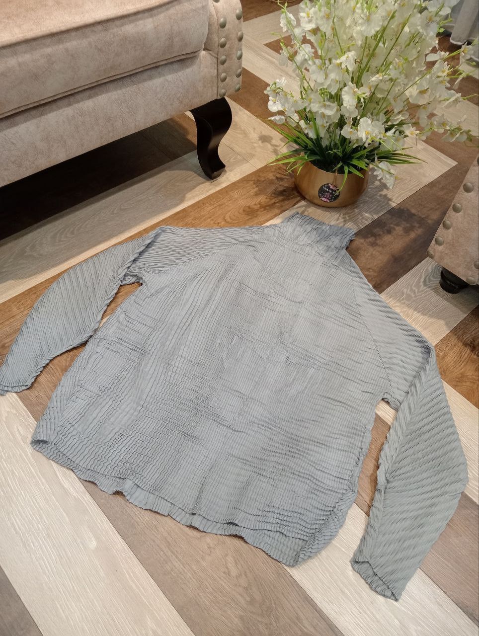 Issey Miyake RARE ISSEY MIYAKE VINTAGE RIBBED PLEATED Size M / US 6-8 / IT 42-44 - 8 Thumbnail