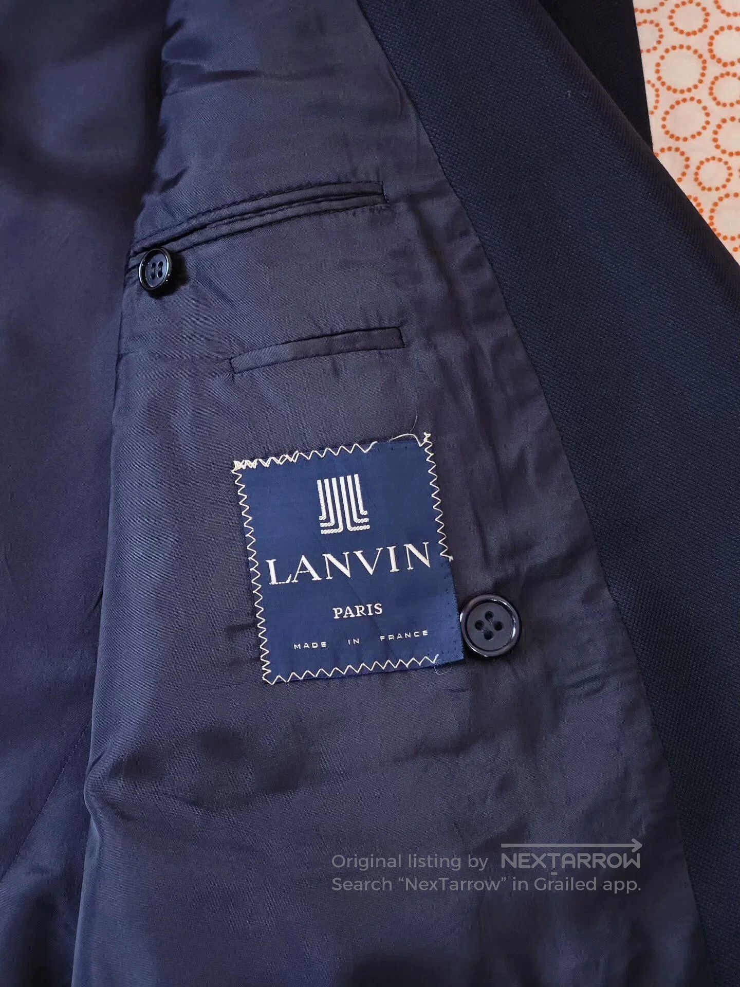Lanvin Lanvin Double-Breasted Wool Blazer. Size US M / EU 48-50 / 2 - 8 Thumbnail
