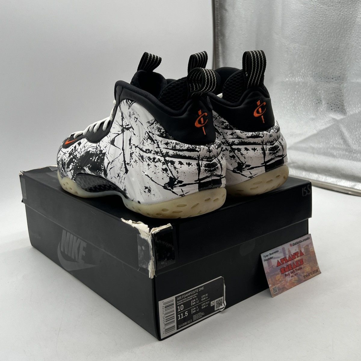 Nike Air Foamposite one shattered backboard Size US 10 / EU 43 - 4 Thumbnail