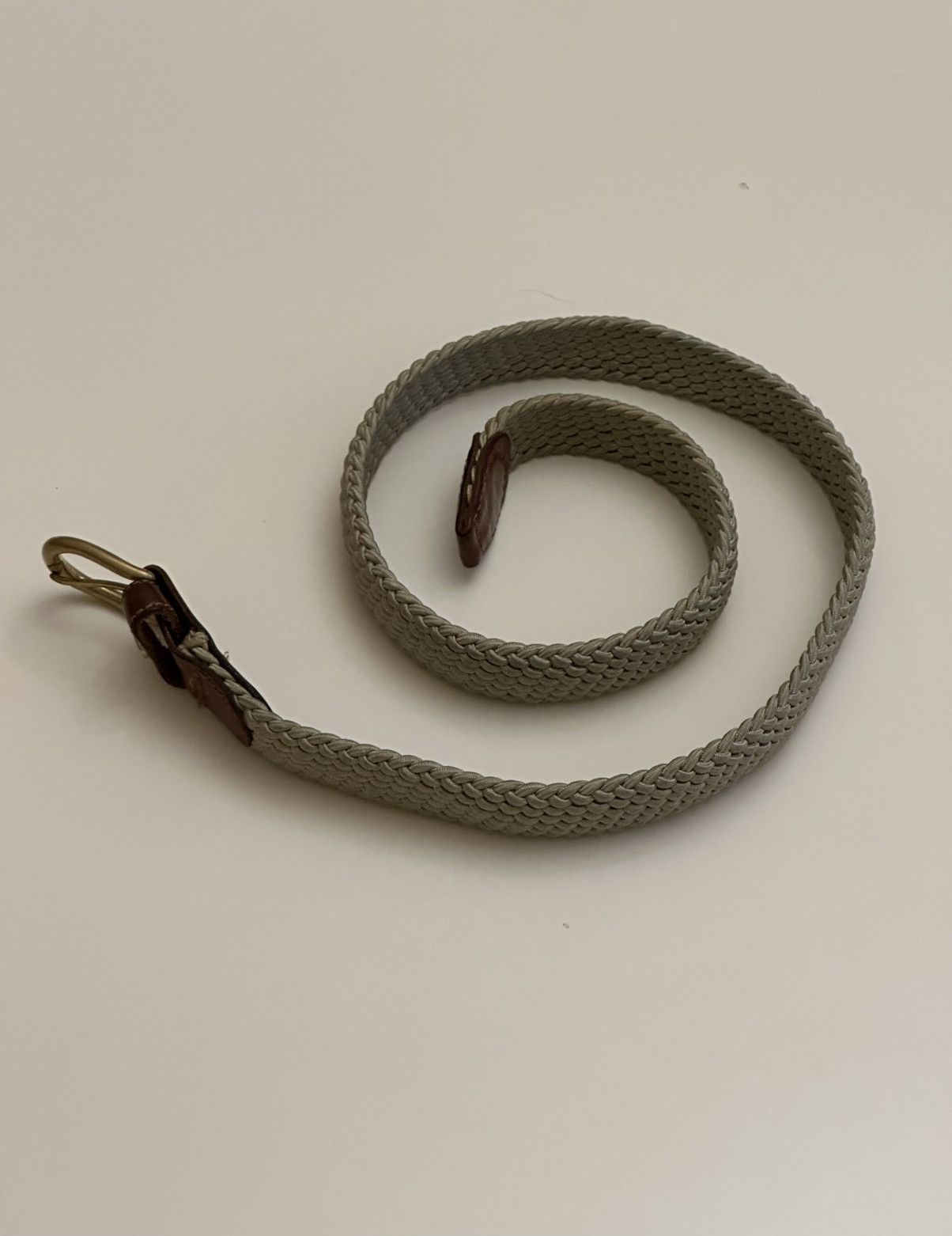 Paul & Shark PAUL&SHARK Woven Stretch Belt Vintage rapper rap archive miu Size 30 - 6 Thumbnail