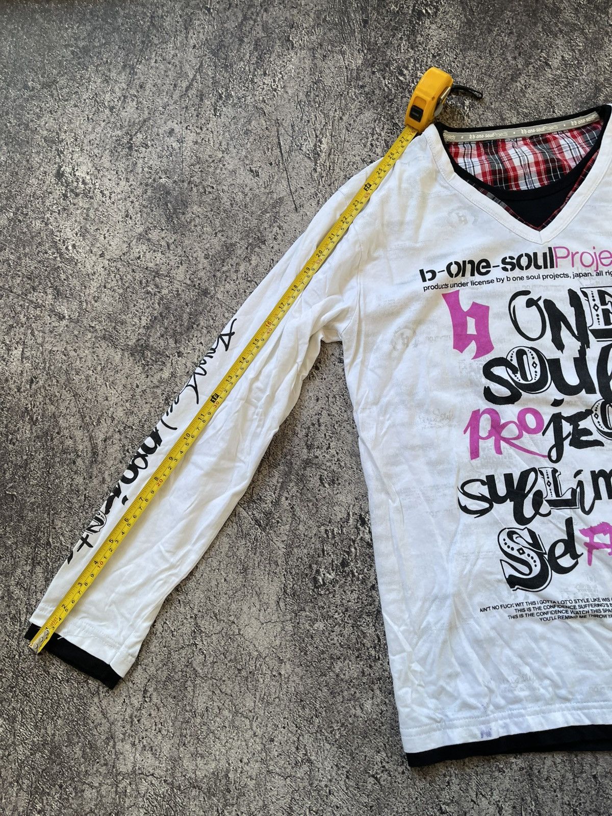 Japanese Brand Y2K B one soul ifsixwasnine longsleeve Size US M / EU 48-50 / 2 - 8 Thumbnail