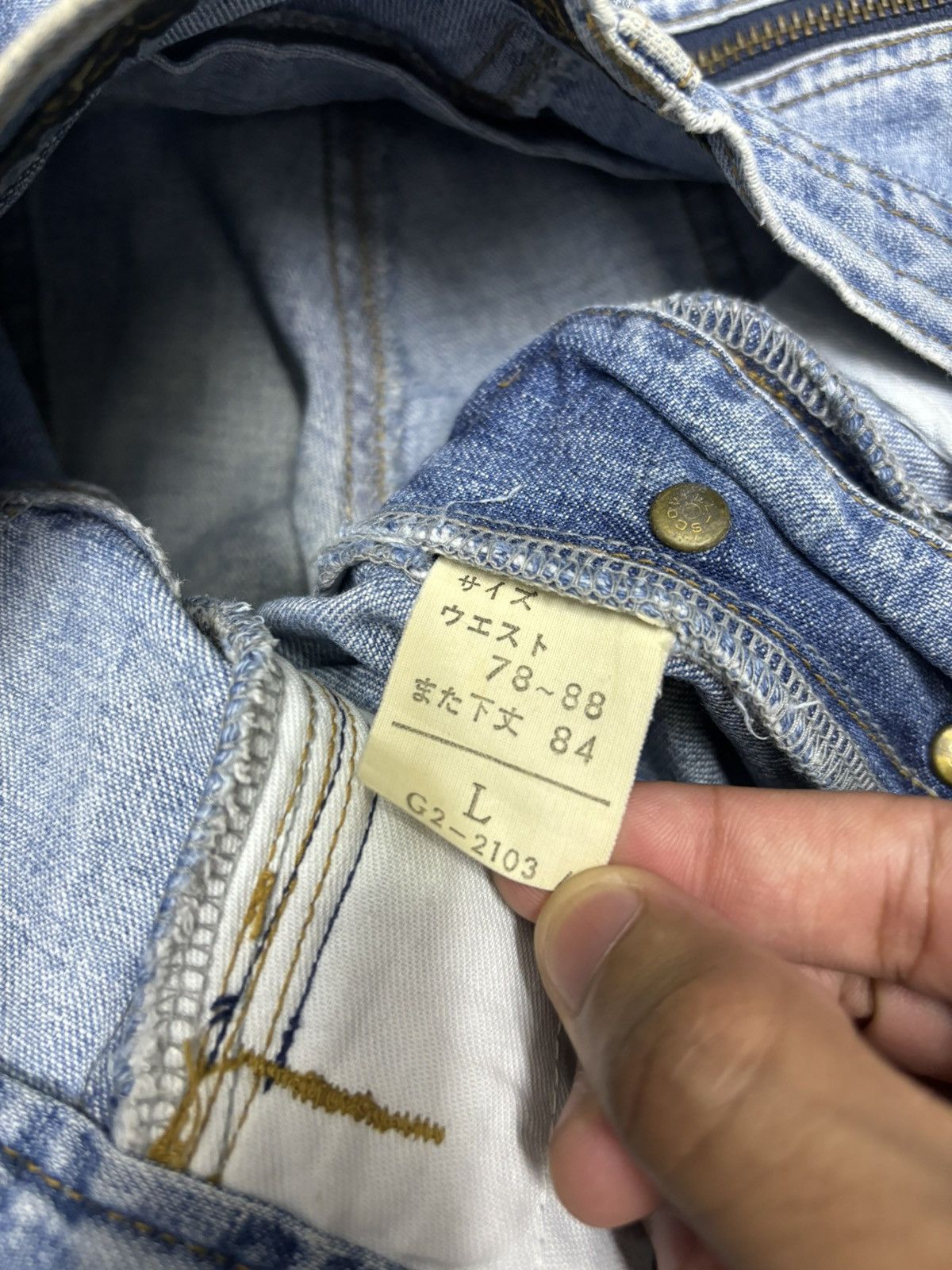 Marithe + Francois Girbaud RARE🔥MFG THE STONE WASHED BAGGY WIDE DENIM BAGGY JEANS Size US 32 / EU 48 - 13 Thumbnail