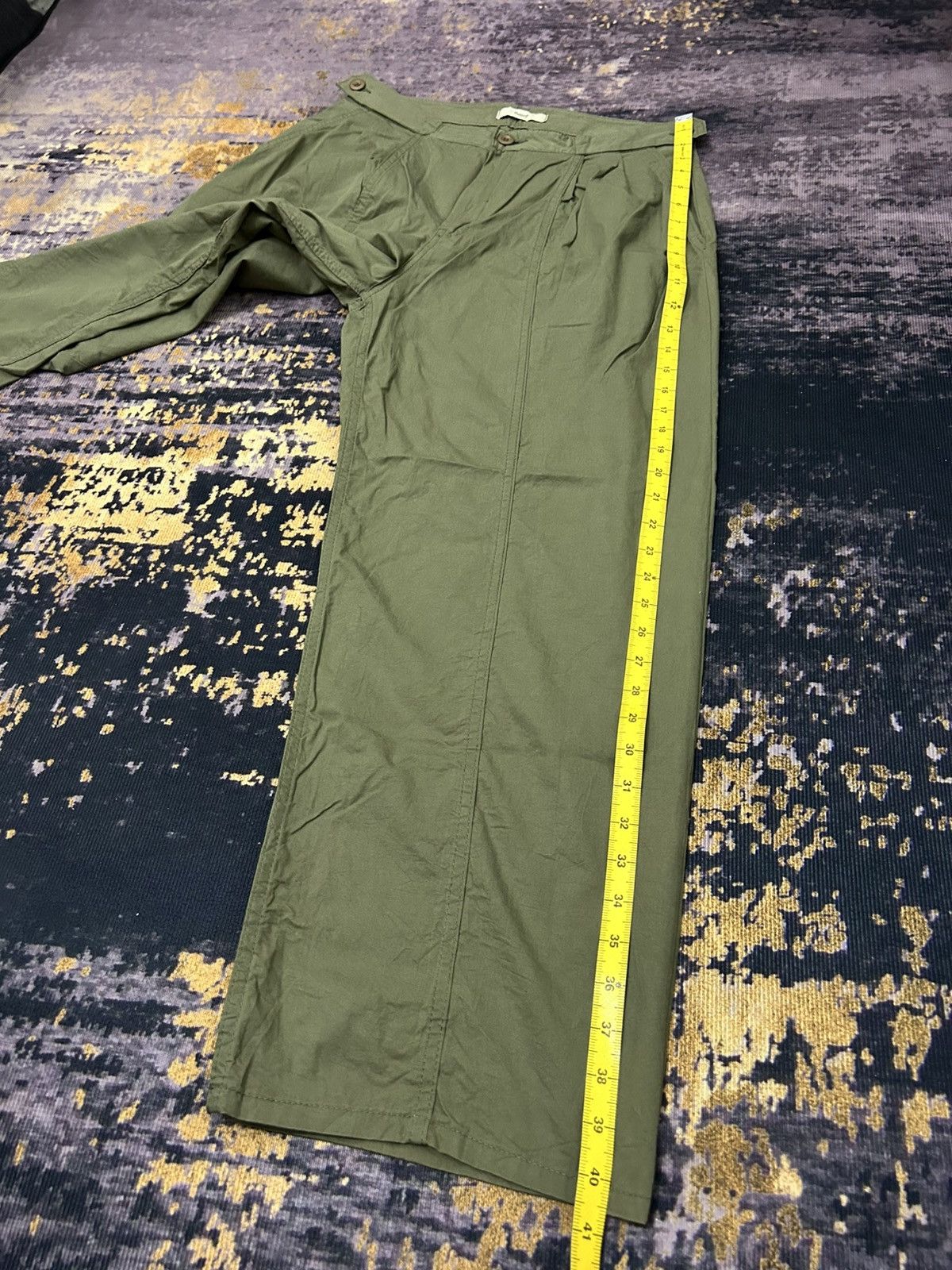 Japanese Brand Rooof Baggy Wide Leg Pants Size US 31 - 18 Thumbnail