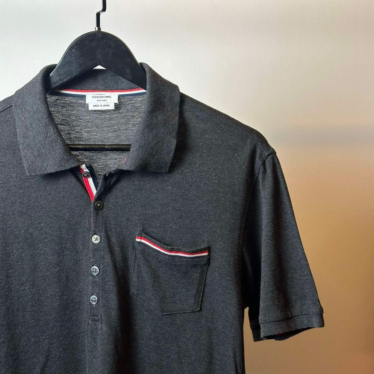 Thom Browne THOM BROWNE POLO SHIRT Size US M / EU 48-50 / 2 - 3 Thumbnail