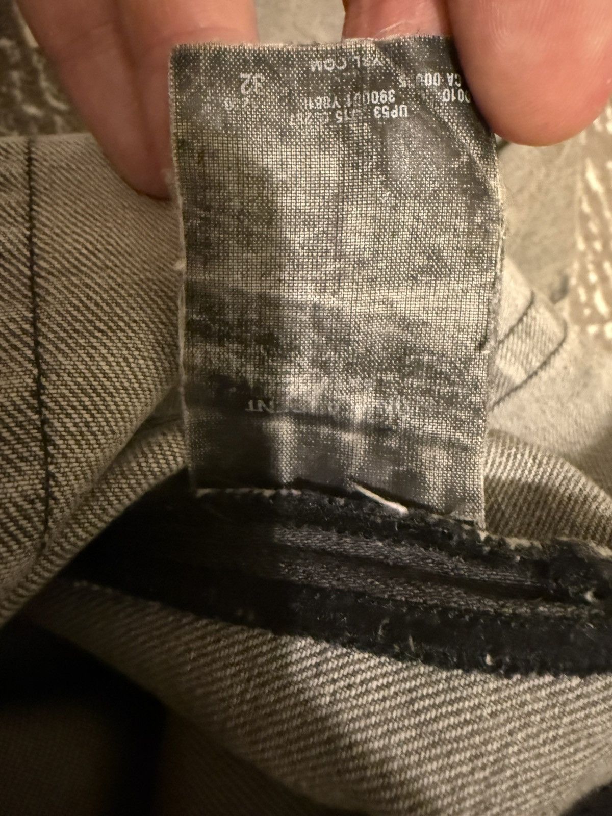 Saint Laurent Paris Saint Laurent 2015 D02 32 Gray Hedi Jeans Size US 32 / EU 48 - 8 Thumbnail