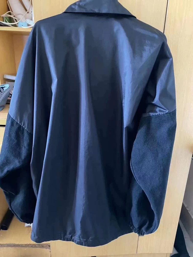 Balenciaga Balenciaga size 36 Denim Patchwork Jacket with Windbreaker Size S / US 4 / IT 40 - 2 Thumbnail