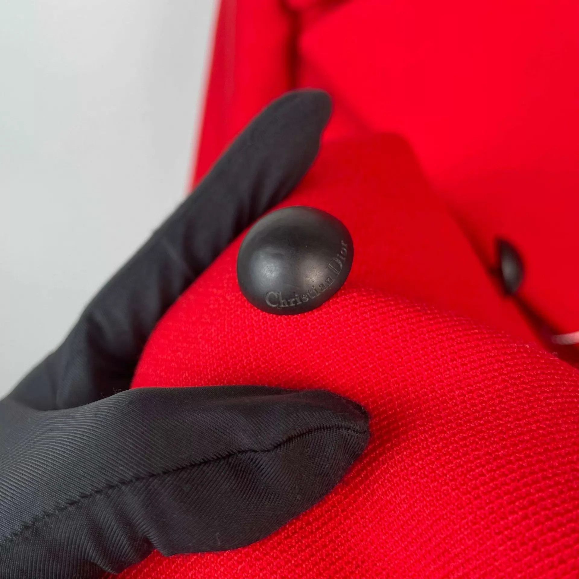 Dior Dior 95 New Wool Coat 36 Red Size XS / US 0-2 / IT 36-38 - 7 Thumbnail