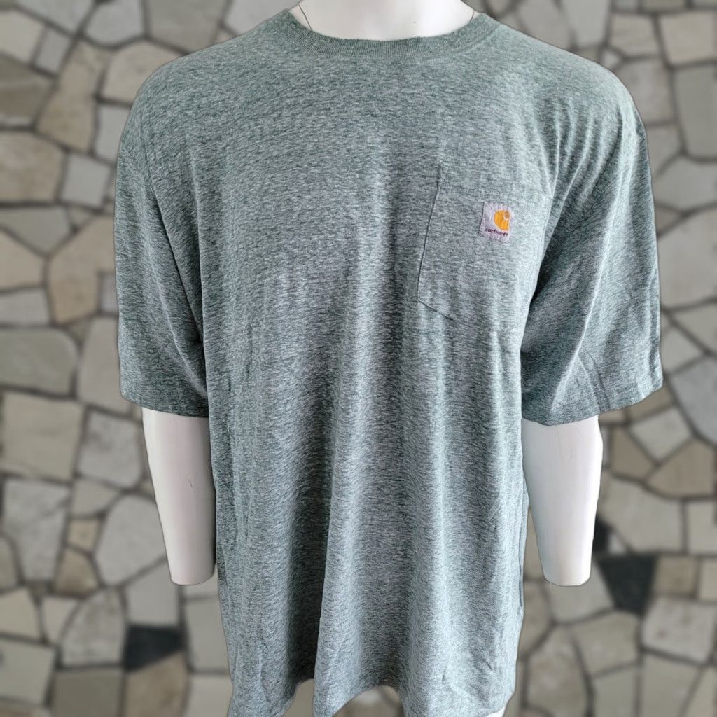 Carhartt Carhartt Light Green Short Sleeve Shirt 2XL Men Shirt Size US XXL / EU 58 / 5 - 1 Thumbnail