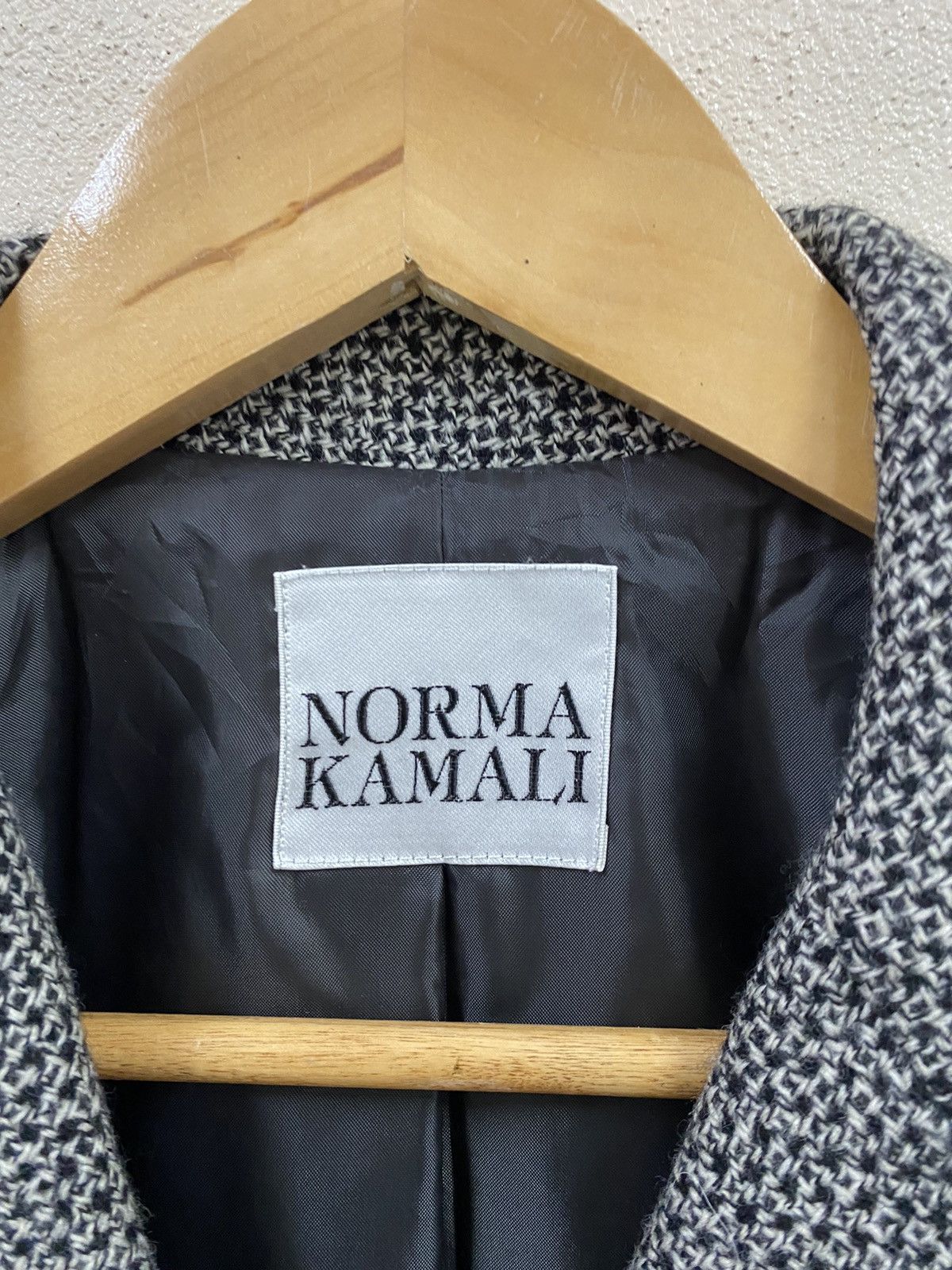Norma Kamali Norma Kamali Coat Jacket - Wool Size S / US 4 / IT 40 - 7 Thumbnail