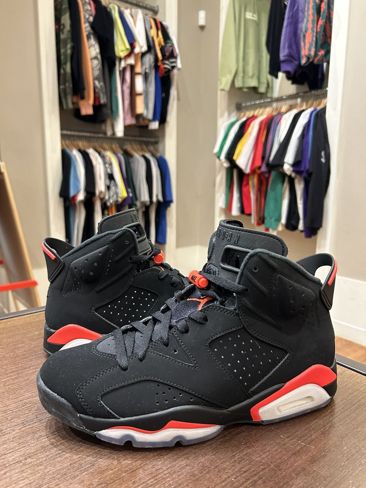 Jordan Brand Jordan 6 Retro Black Infrared 2019 Grailed