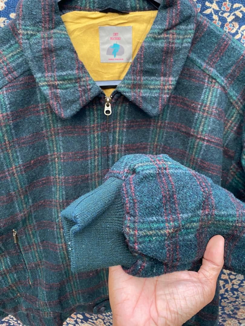 Vintage JIMY MACROAD WOOL BOMBERS JACKET STYLE Size US M / EU 48-50 / 2 - 4 Thumbnail