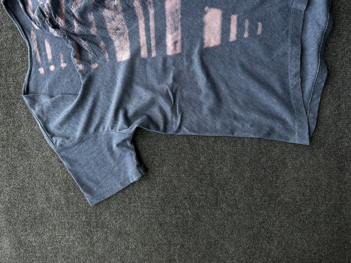 Other OPIUM 🚨 RAQUEL ALLEGRA BASIC LINE BLUE OPIUM DISTRESSED TEE Size M / US 6-8 / IT 42-44 - 2 Thumbnail