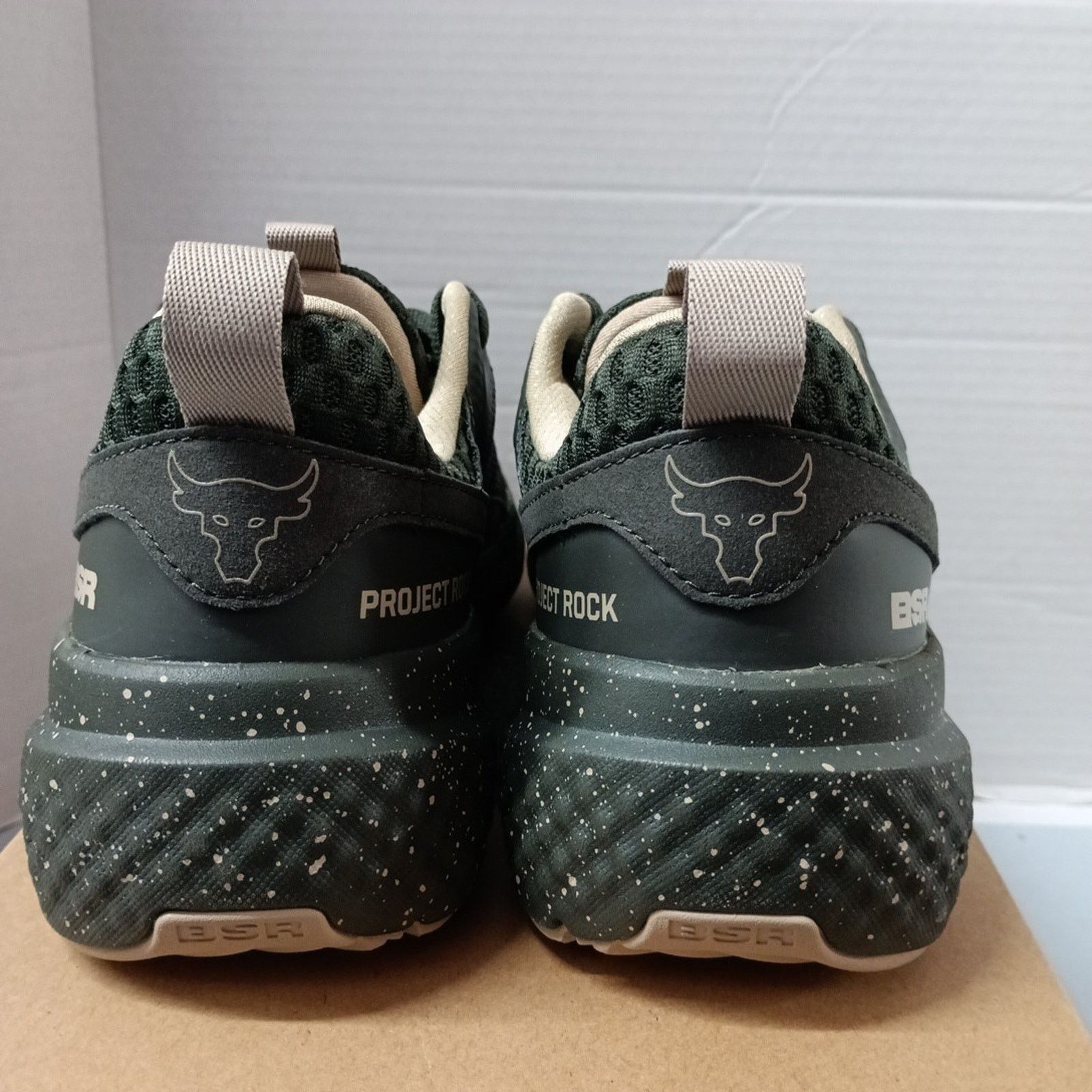 Under Armour Under Armour Project Rock BSR 5 Shoes Men 9.5 Green Sneakers Size US 9.5 / EU 42-43 - 5 Thumbnail